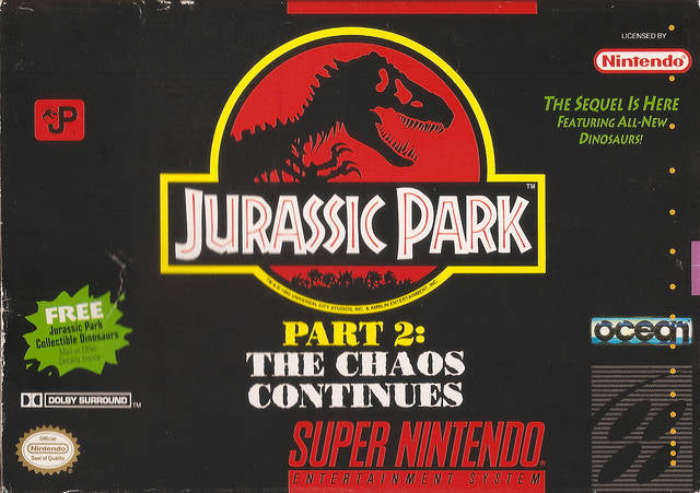 SNES Jurassic Park Part 2: The Chaos Continues