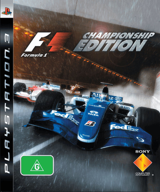 PS3 F1 Championship Edition