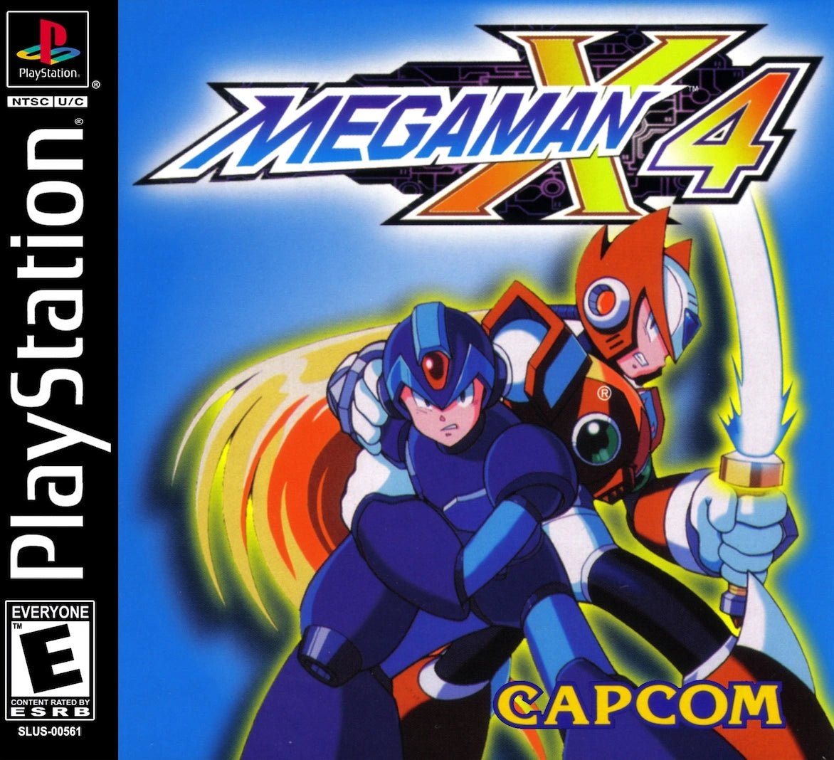 PS1 Mega Man X4