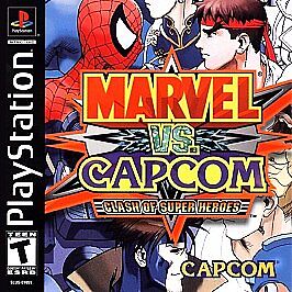 Ps1 Marvel Vs Capcom Clash of the Super Heroes