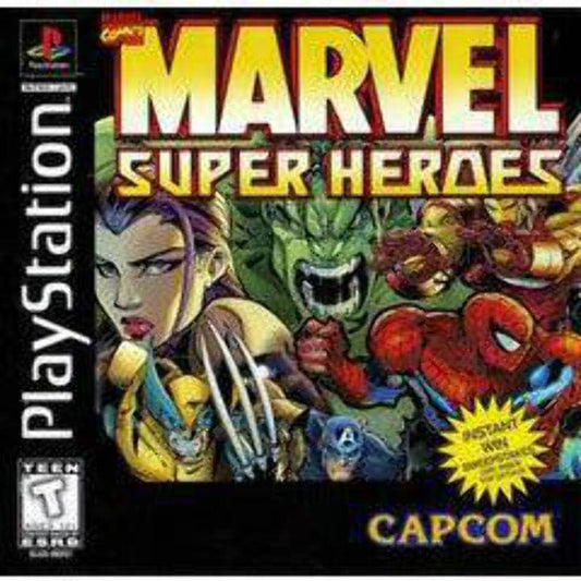 Ps1 Marvel Super Heroes