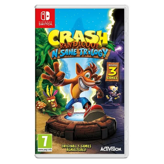 Switch Crash Bandicoot N-Sane Trilogy