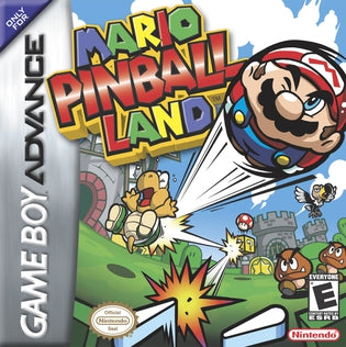 GBA Mario Pinball Land