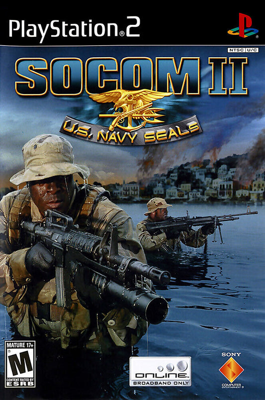 PS2 SOCOM II U.S. Navy Seals