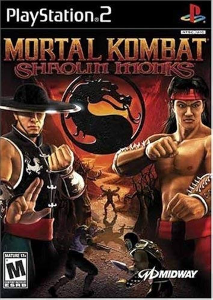 PS2 Mortal Kombat Shaolin Monks