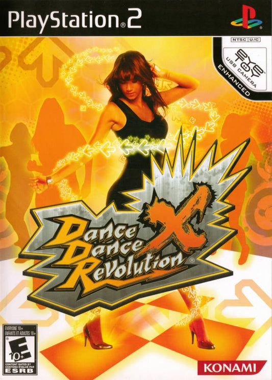 PS2 Dance Dance Revolution X