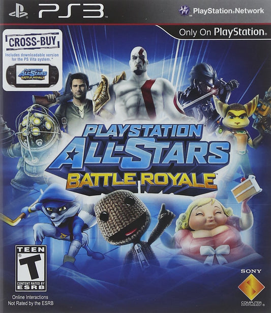 PS3 PlayStation All-Stars Battle Royale