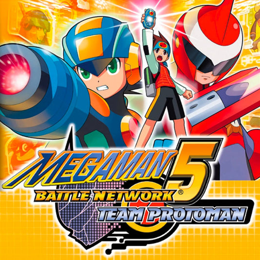 GBA Mega Man Battle Network 5 Team Protoman