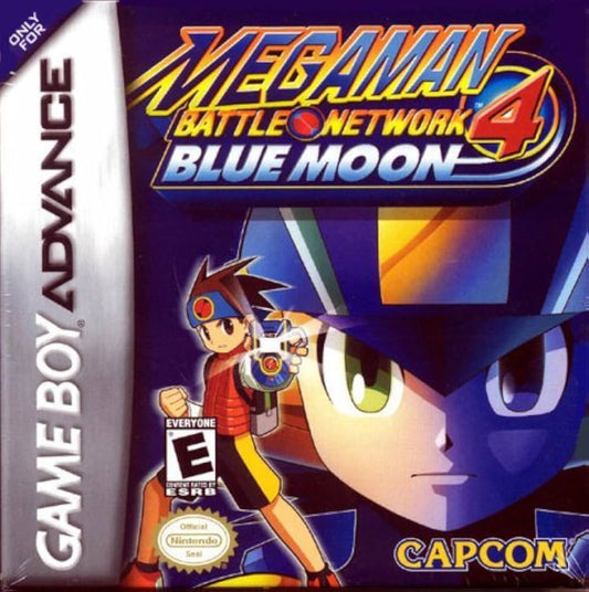GBA Mega Man Battle Network 4 Blue Moon