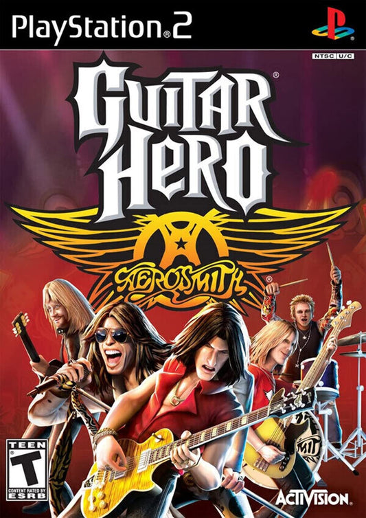 PS2 Guitar Hero Aerosmith