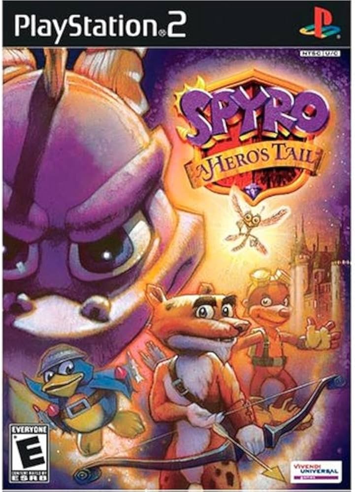 PS2 Spyro A Hero’s Tail