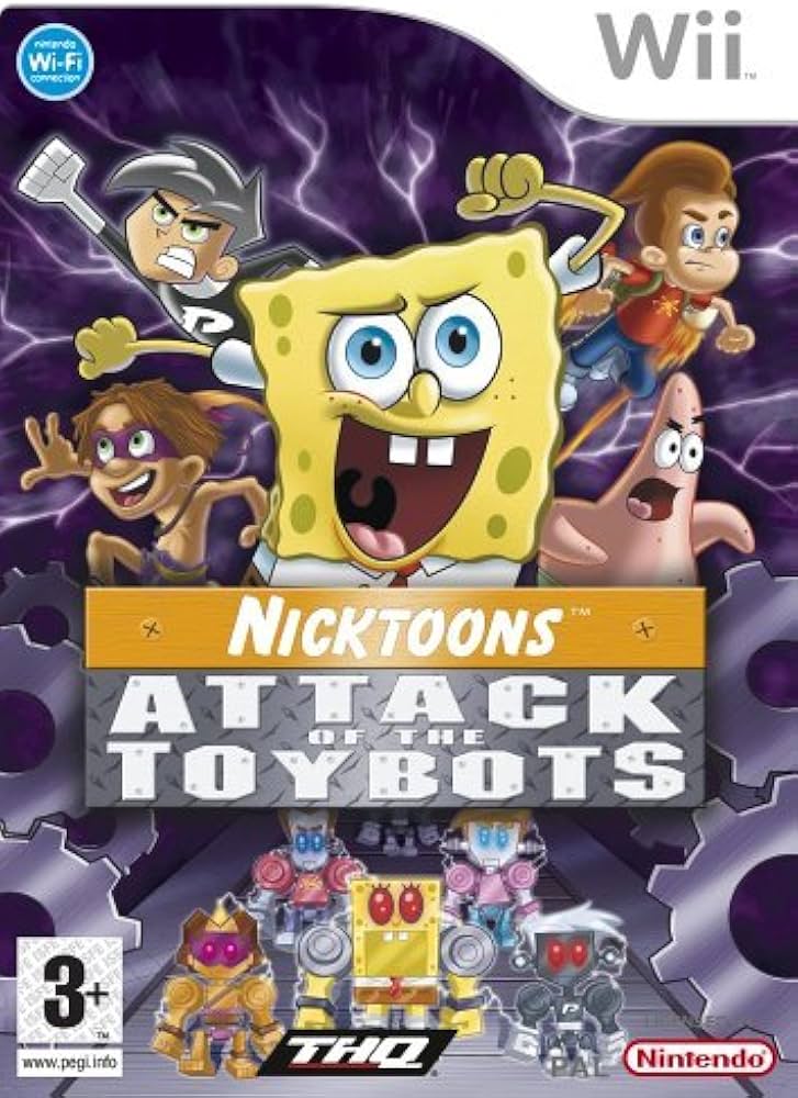 Wii Nicktoons Attack of the Toybots