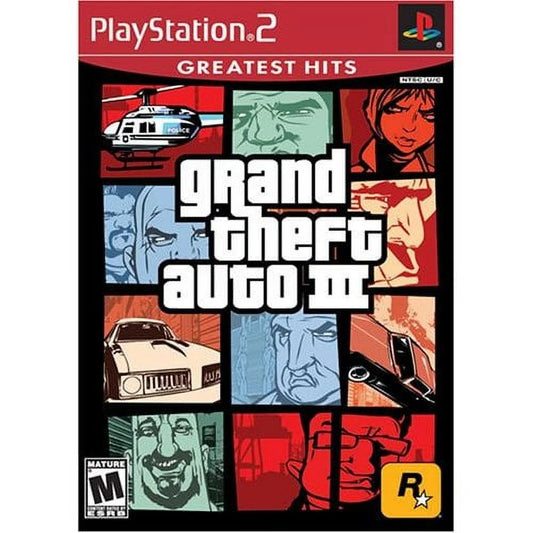 PS2 Grand Theft Auto III