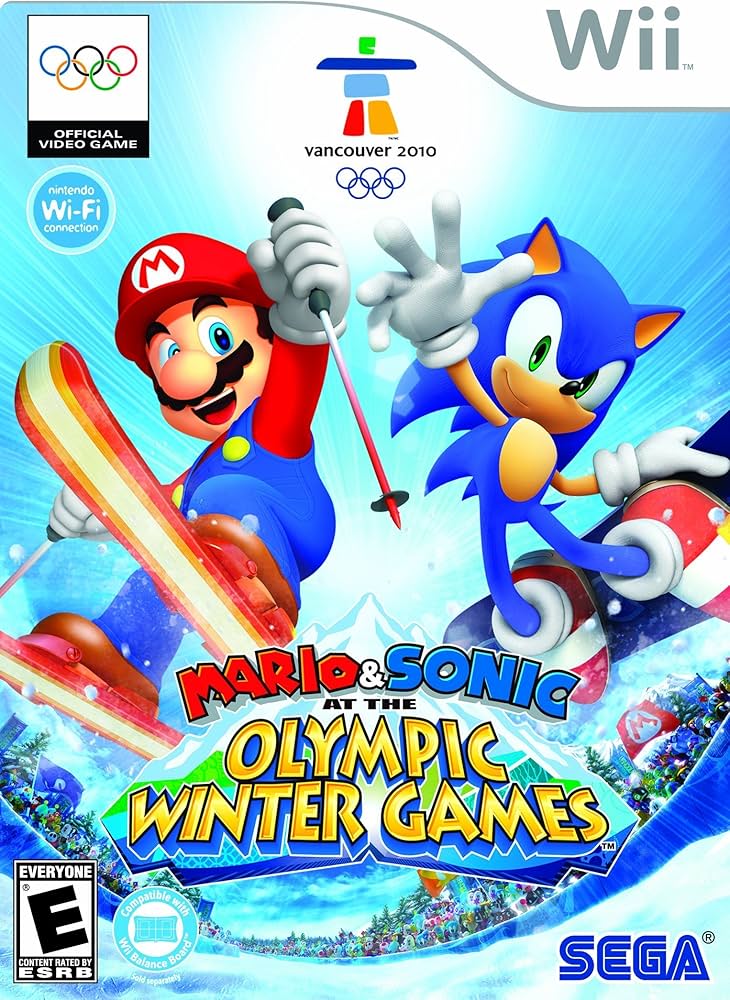 Wii Mario & Sonic at the Olympic Winter Games