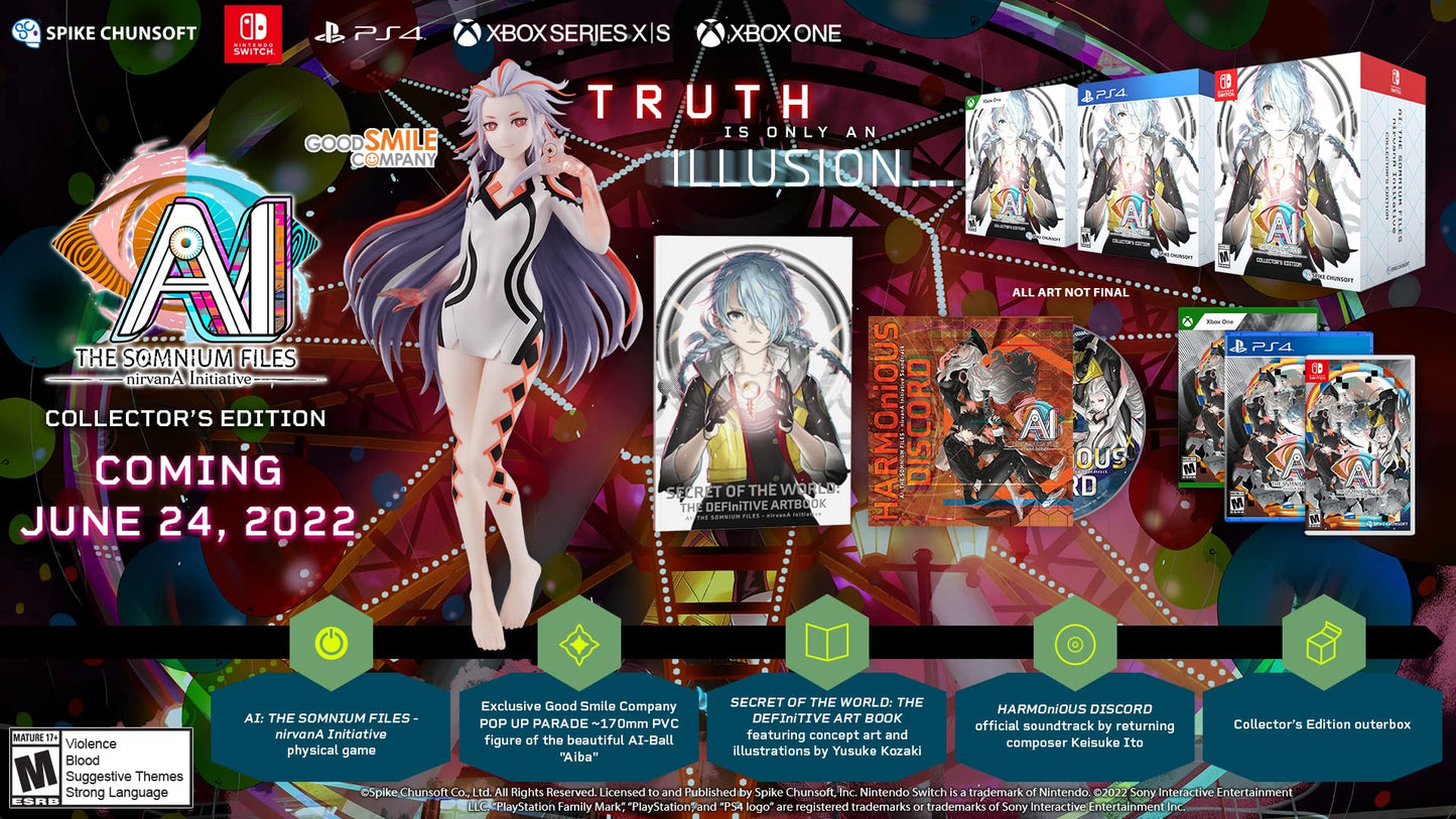 Switch AI: The Somnium Files nirvanA Initiative Collector’s Edition