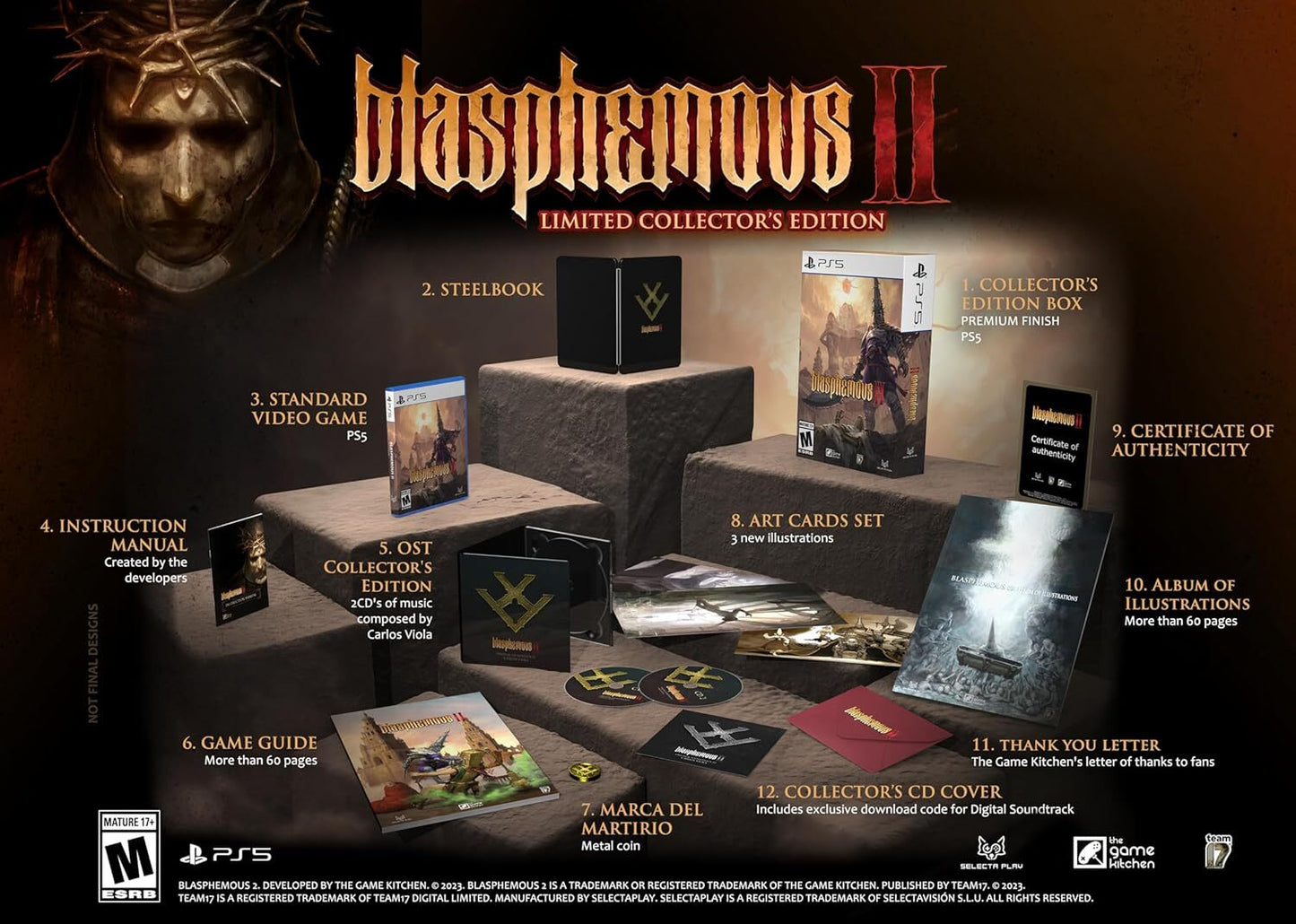 PS5 Blasphemous 2 Collector’s Edition