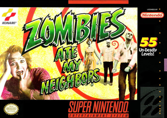 SNES Zombies Ate My Neighbors