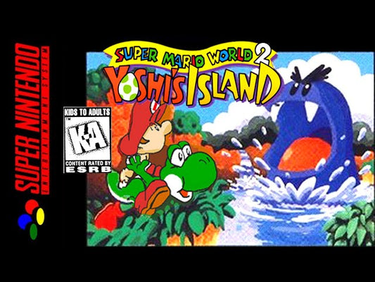 SNES Super Mario World 2 Yoshi’s Island