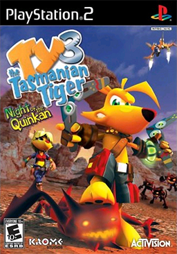 PS2 Ty the Tasmanian Tiger 3: Night of the Quinkan