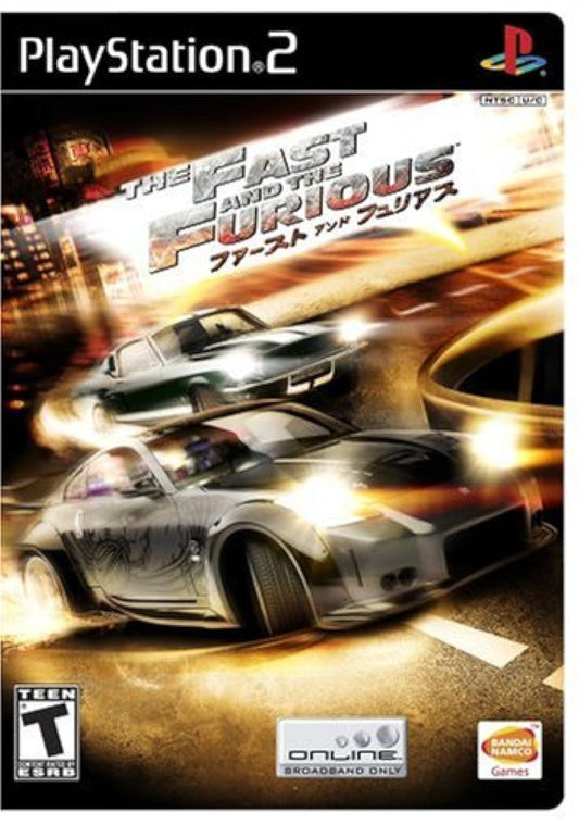 PS2 The Fast and the Furious