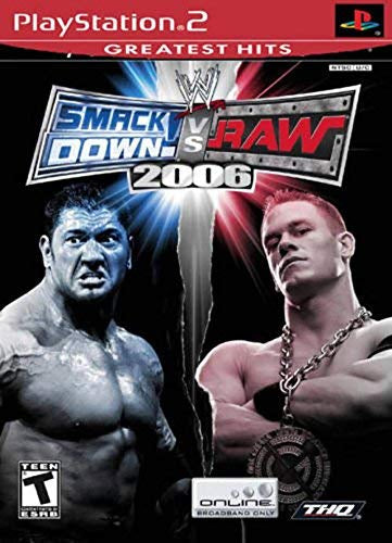 PS2 WWE Smackdown! VS Raw 2006