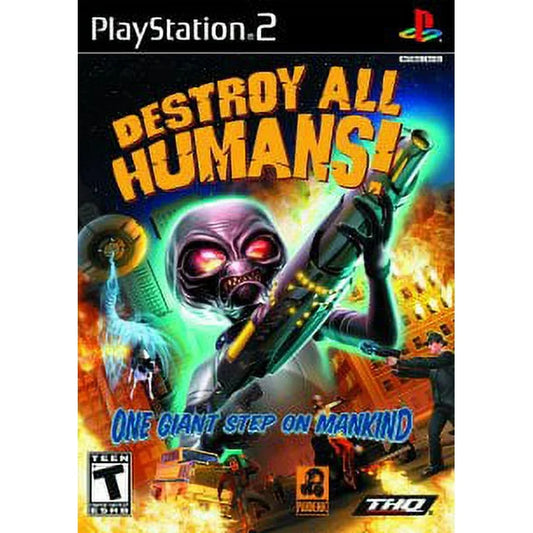PS2 Destroy All Humans!