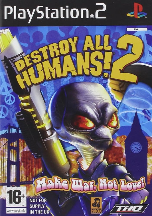 PS2 Destroy All Humans 2