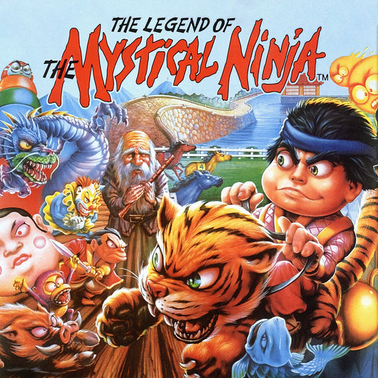 SNES The Legend of the Mystical Ninja