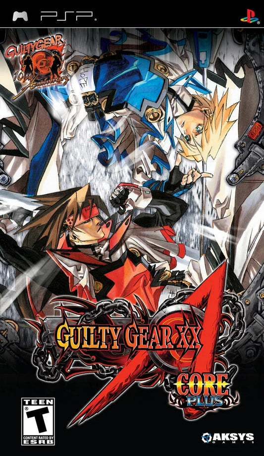 PSP Guilty Gear XX Accent Core Plus