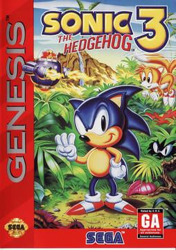 SEGA Genesis Sonic the Hedgehog 3