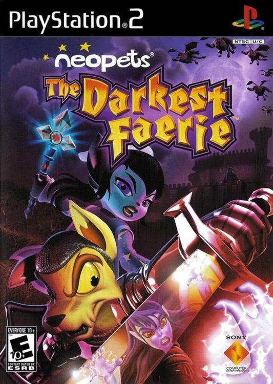 PS2 Neopets The Darkest Faerie