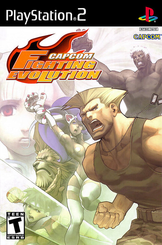 PS2 Capcom Fighting Evolution