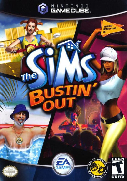 GCN The Sims Bustin’ Out