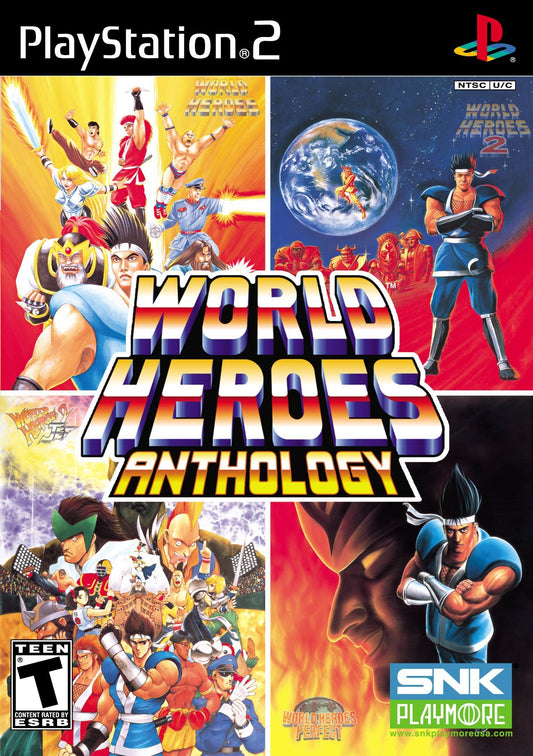 PS2 World Heroes Anthology