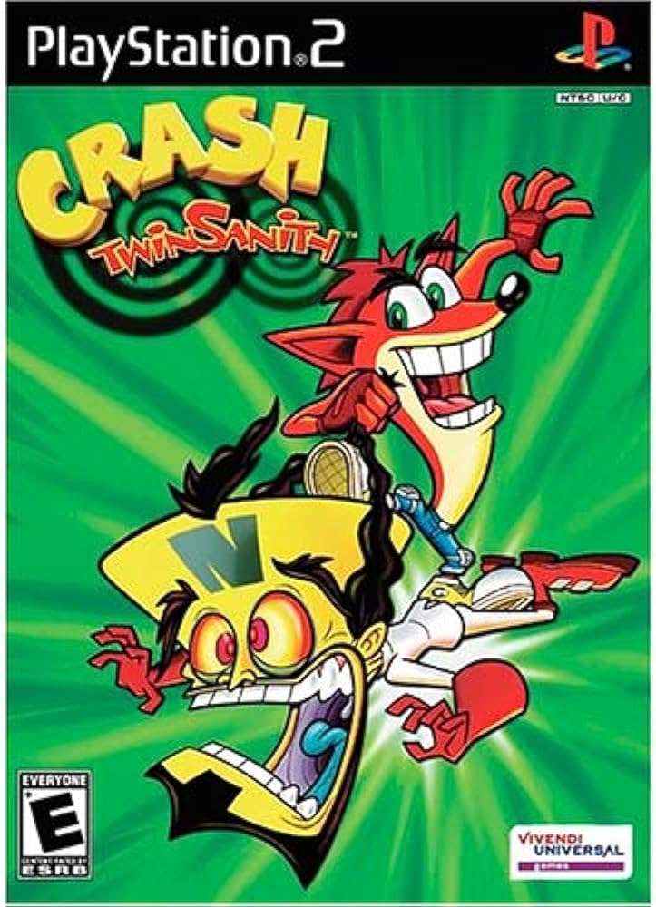 PS2 Crash TwinSanity