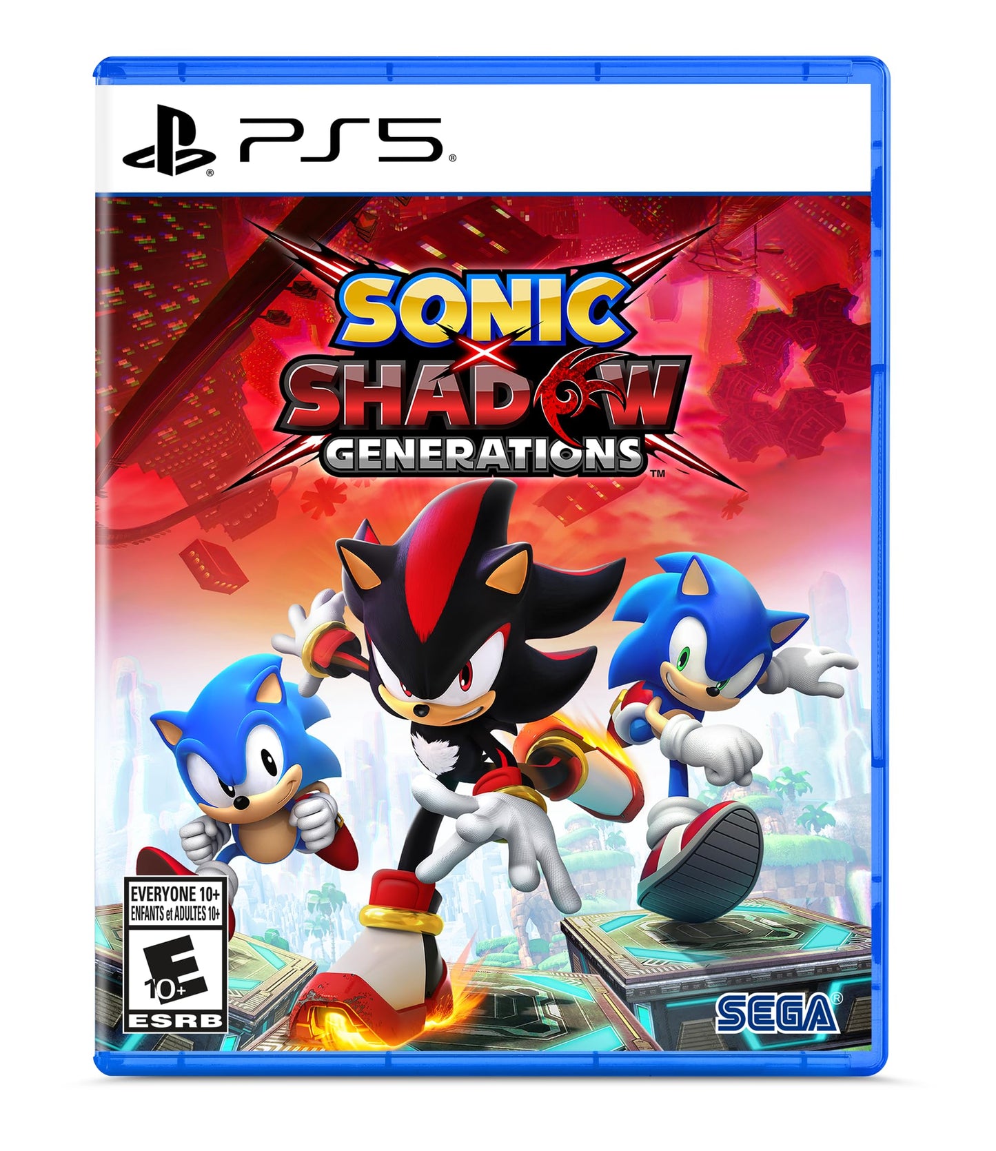 PS5 Sonic X Shadow Generations