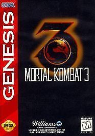 SEGA Genesis Mortal Kombat 3