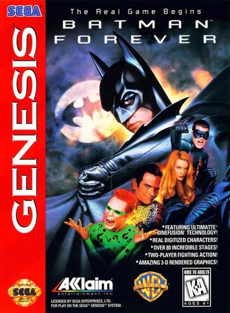 SEGA Genesis Batman Forever