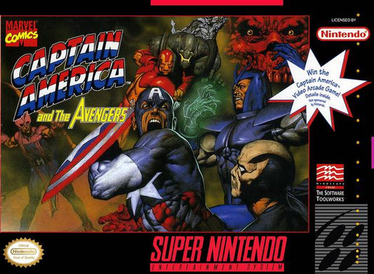SNES Captain America and the Avengers