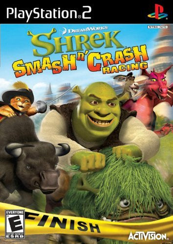 PS2 Shrek Smash N’ Crash Racing