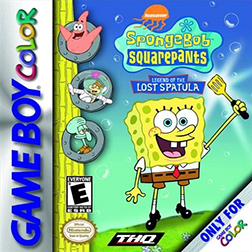 GBC SpongeBob SquarePants: Legend of the Lost Spatula