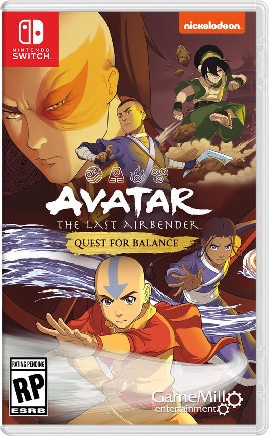 Switch Avatar the Last Airbender: Quest for Balance