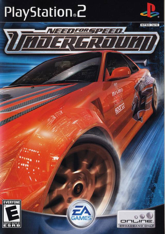 PS2 Need For Speed Underground