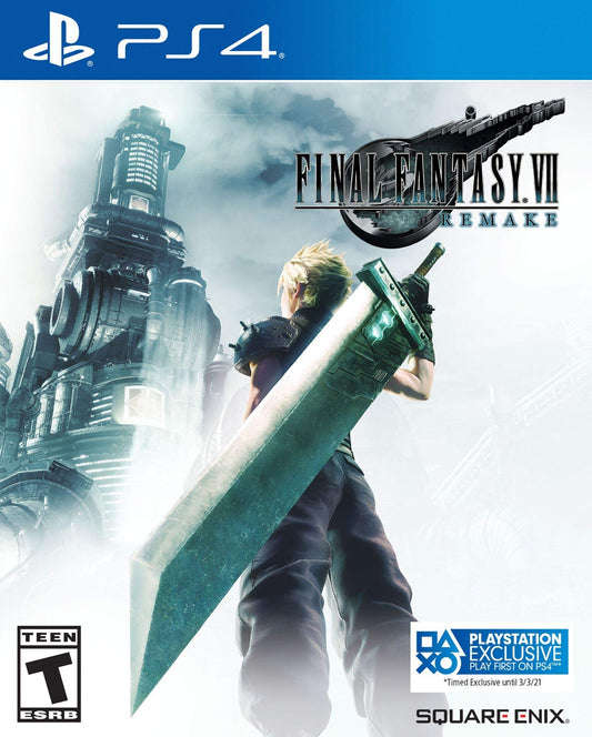 PS4 Final Fantasy VII Remake