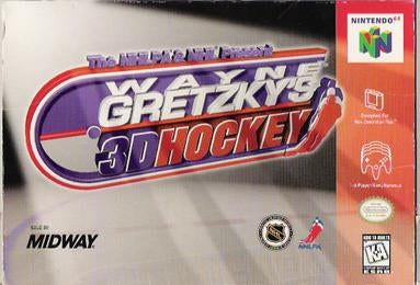 N64 Wayne Gretzky’s 3D Hockey