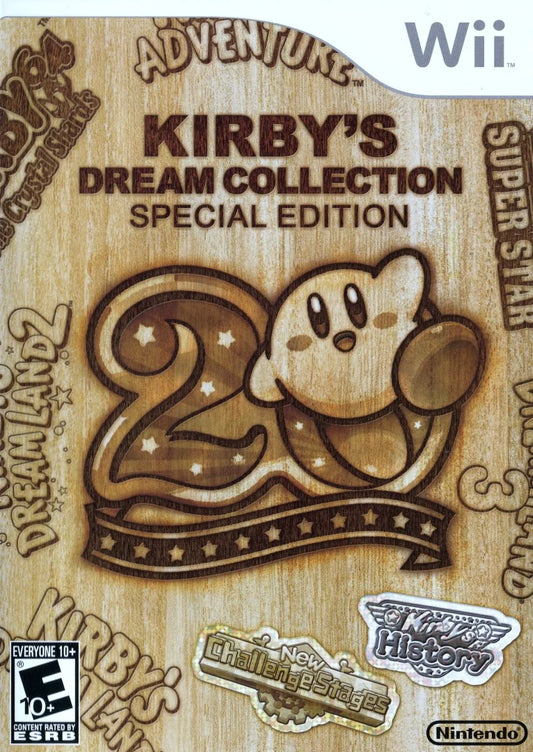 Wii Kirby’s Dream Collection Special Edition