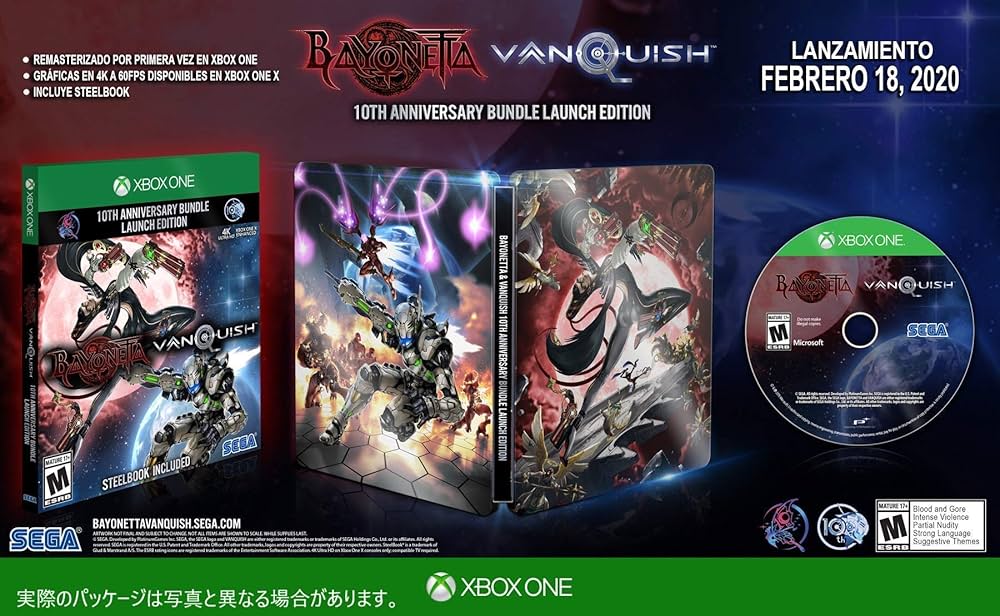 Xbox One Bayonetta & Vanquish 10th Anniversary Bundle