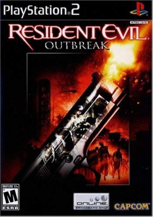 PS2 Resident Evil Outbreak