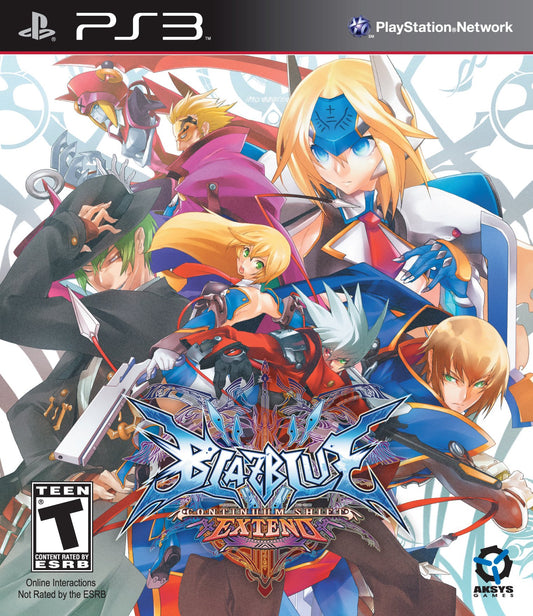PS3 BlazBlue Continuum Shift Extend