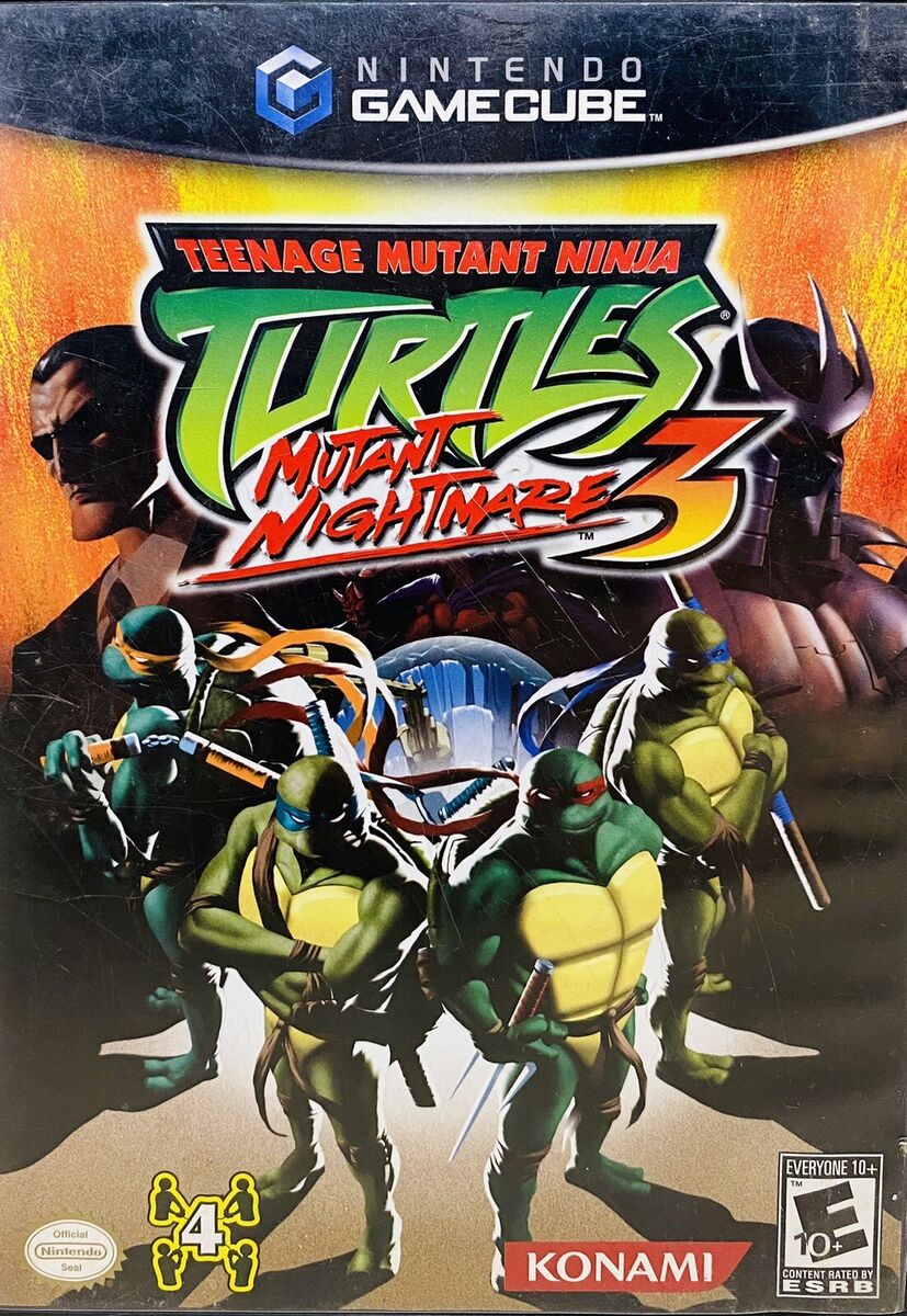 GCN Teenage Mutant Ninja Turtles 3: Mutant Nightmare